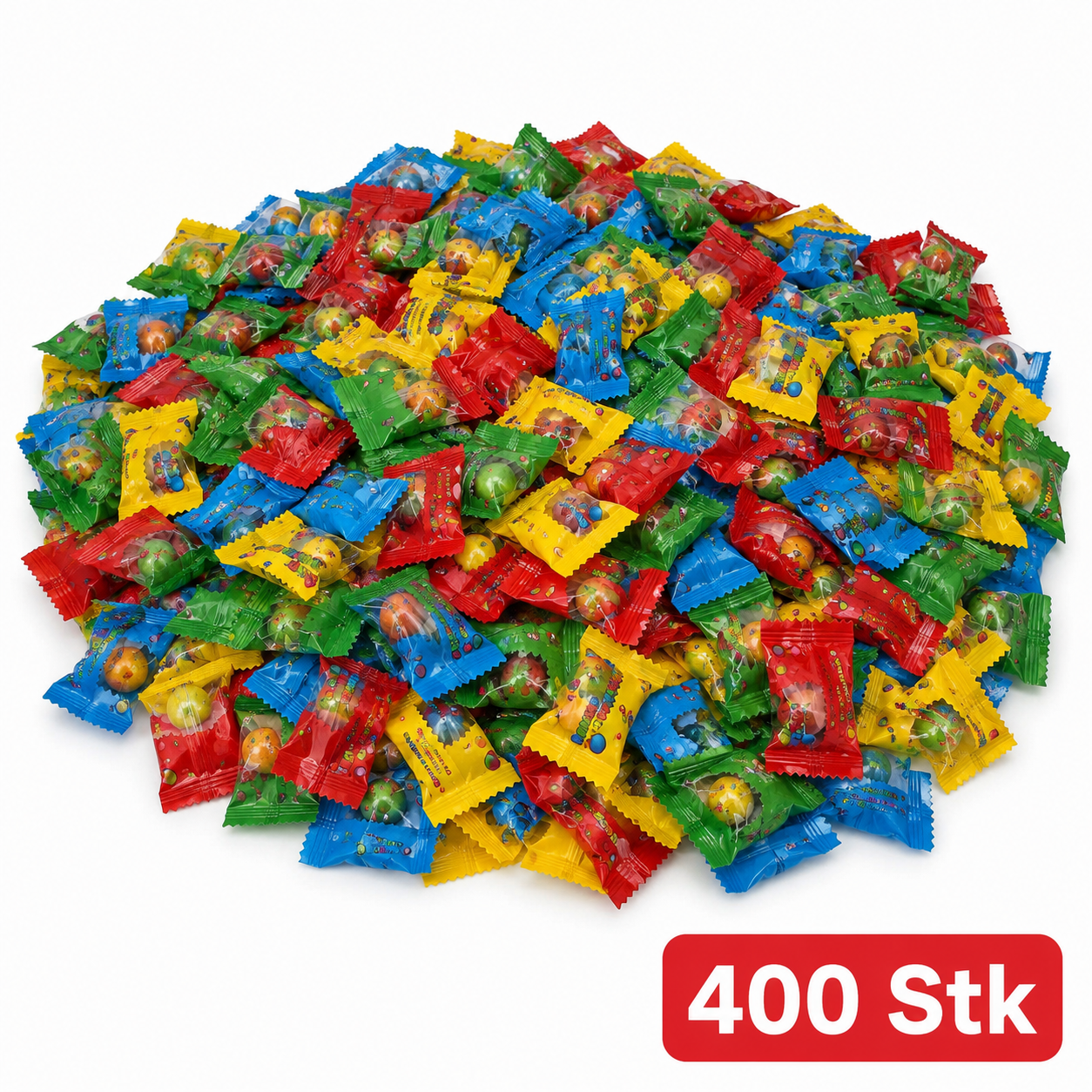 Bunte Kaugummikugeln Mix Beutel