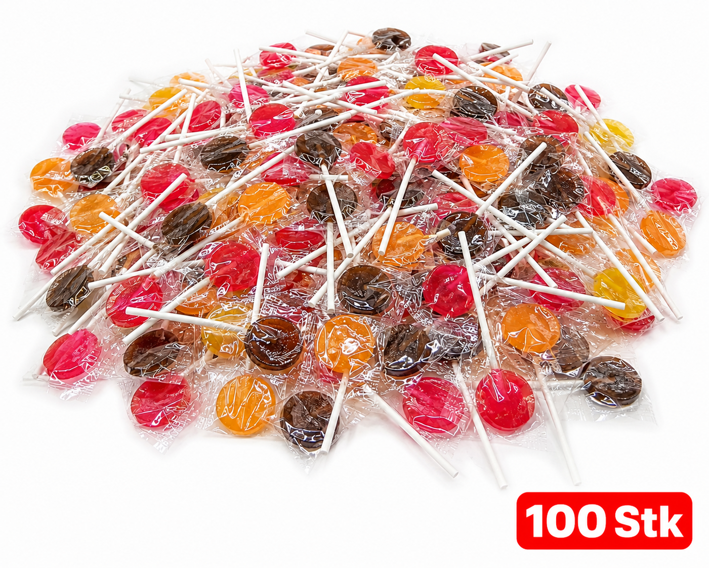 Flachlollys – Fruchtige Lutscher verschiedene Geschmäcker