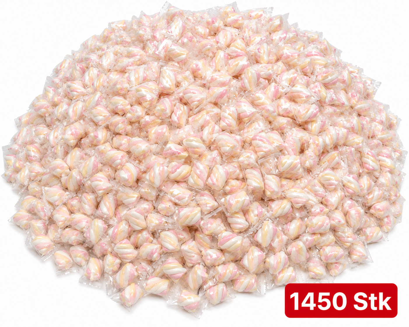 Marshmallow Twists 1.450 Stück – Großpackung