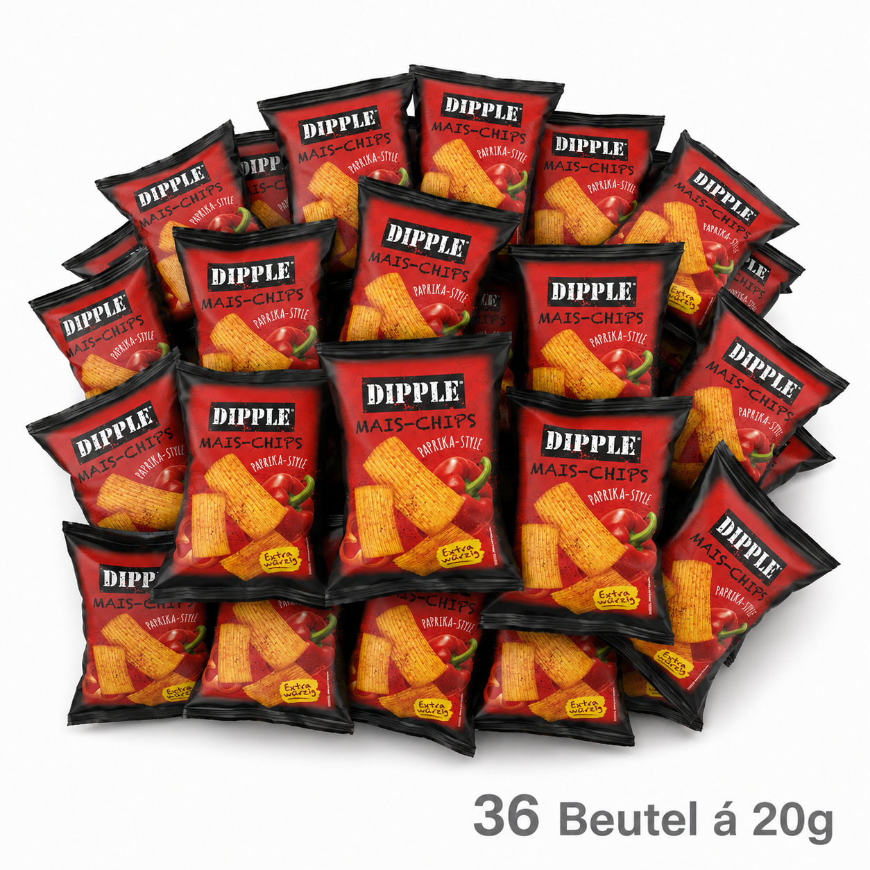 DIPPLE  – Mais-Chips Paprika