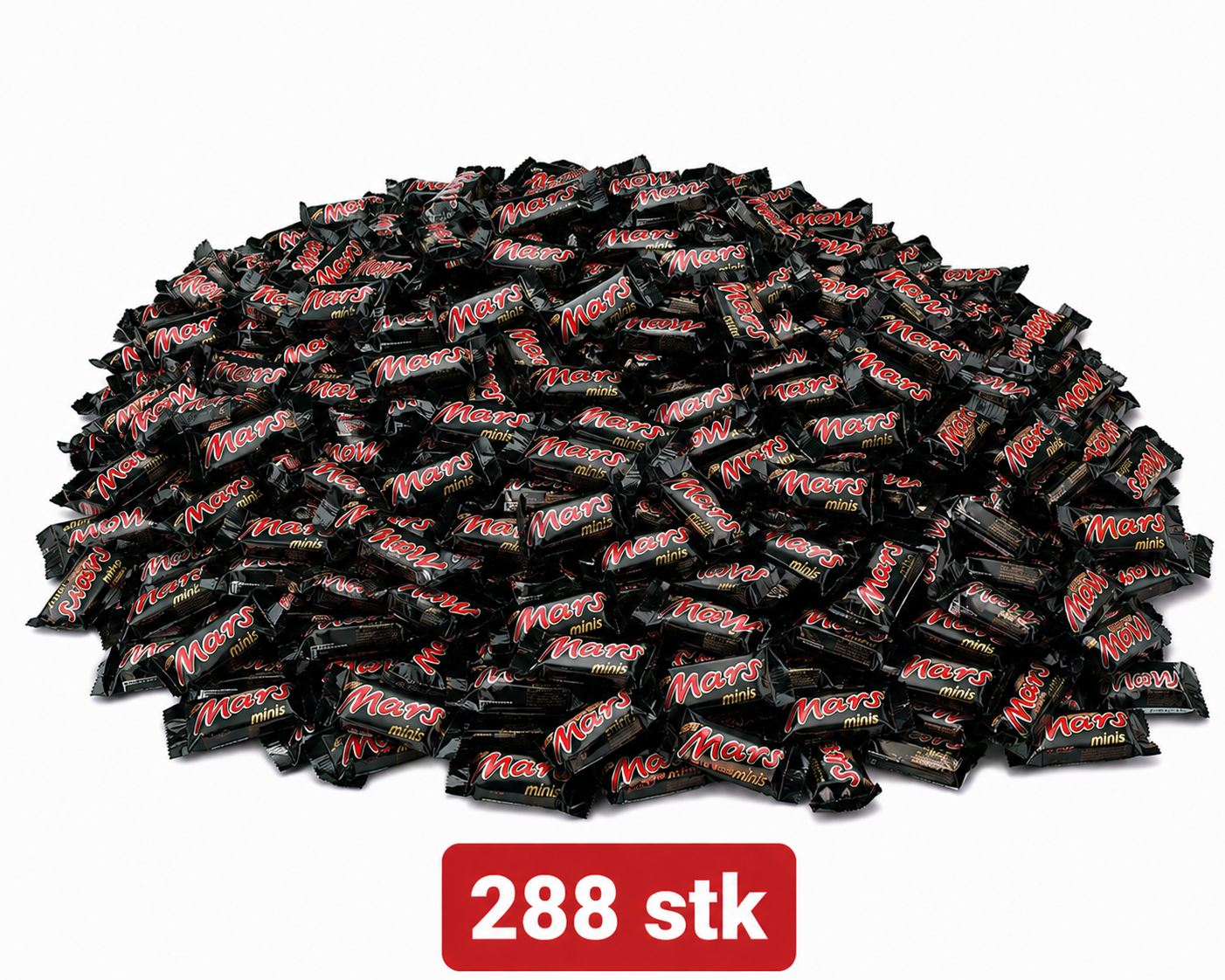 Mars Minis – 288 einzeln verpackte Schokoriegel