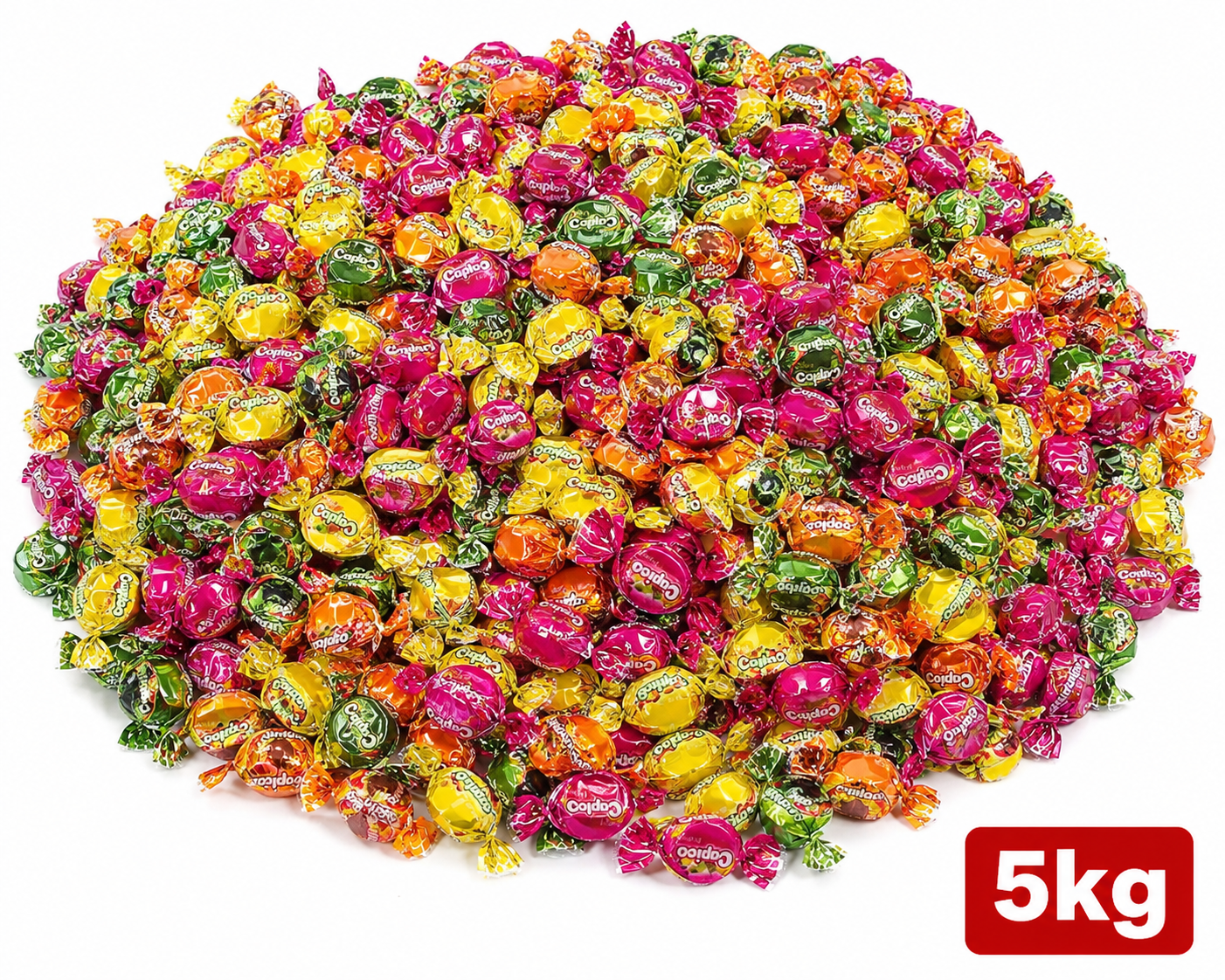 Bunte Bonbonmischung 5 kg – Großpackung - Fruchtbonbons